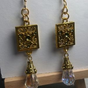 Antique Gold Earrings